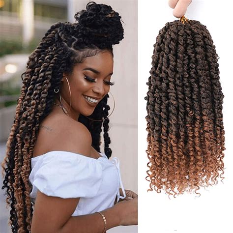 Buy Passion Twist Hair - 8 Packs 12 Inch Passion Twist Crochet Hair For ...