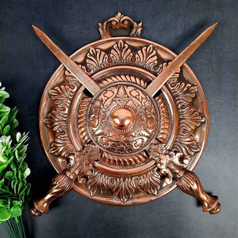Handmade Sword and Shield Wall Hangings - Shop Online