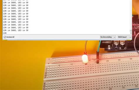 Image result for Photoresistor LED Arduino Code