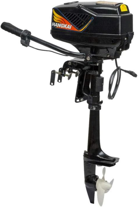 Buy Gdrasuya10 Electric Outboard Motor Fishing Boat Engine Tiller ...