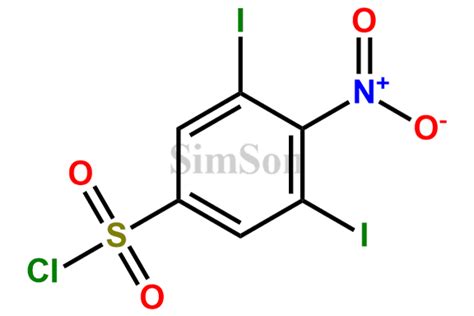 3,5-Diiodo-4-Nitrobenzenesulfonyl Chloride | CAS No- 2707576-99-4 ...
