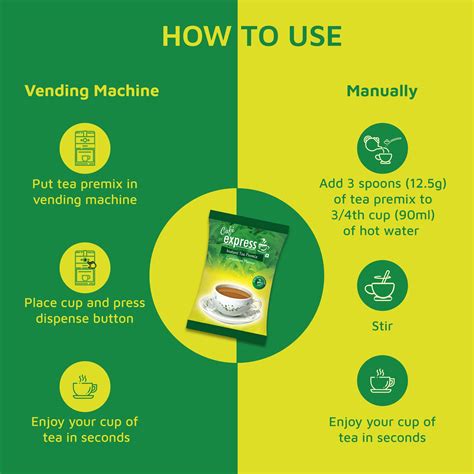 Cafe Express Cardamom Tea Premix 1kg | Vending Machine Use