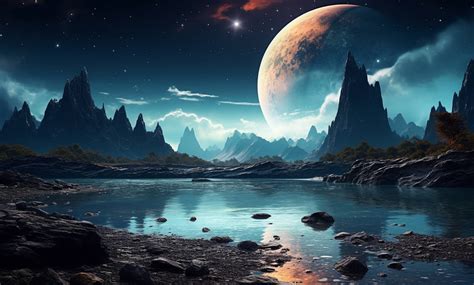 Alien Planet Landscape by ohmylore on DeviantArt