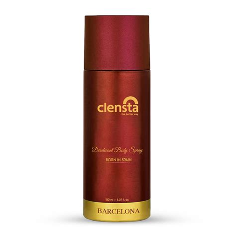 Clensta Barcelona Deodrant Body Spray for Men 150 ml – Shop Salon Products