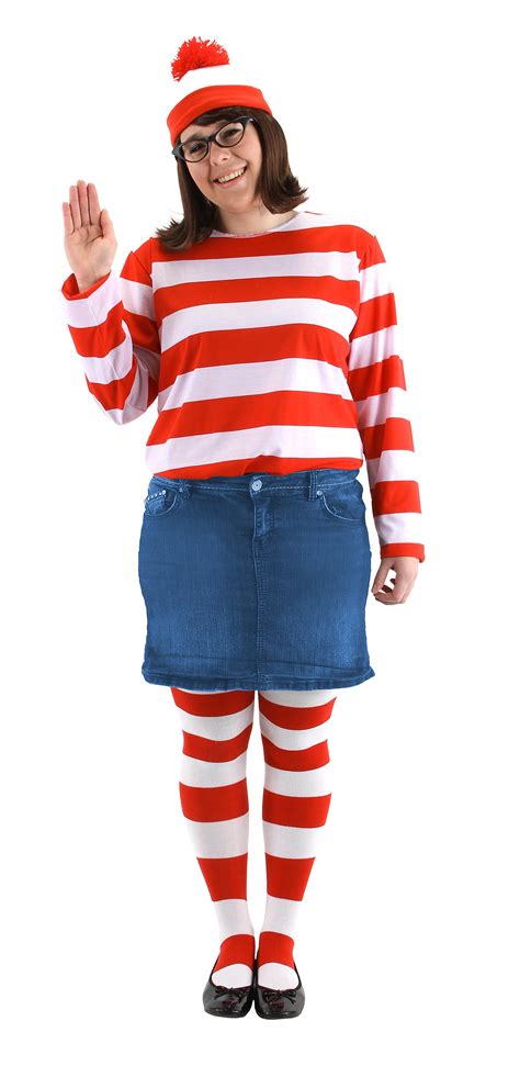 Where's Waldo - Wenda Plus Adult Costume [movie costume] - In Stock ...