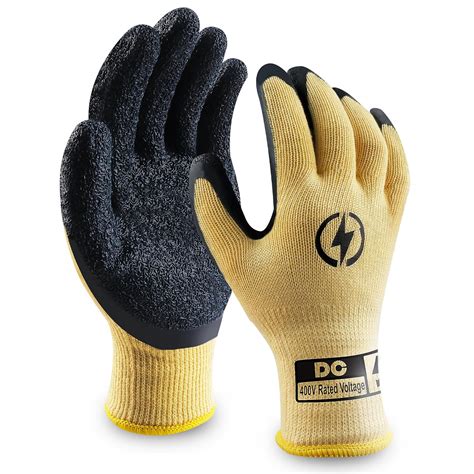 DongChu Insulated Electrician Gloves, 400V High Voltage Resistant ...
