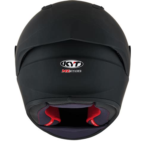 KYT NZ Race Plain Matt Black Helmet– Moto Central
