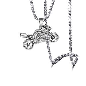 M Men Style Biker Jewelry Motorcycle Gift Silver Alloy,Metal Pendant ...