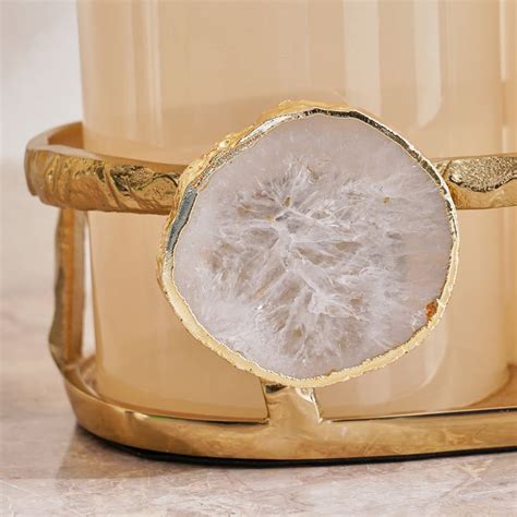 Buy Eternity Vogue Gwen Glass and Metal Votive Candle Holder from Home ...