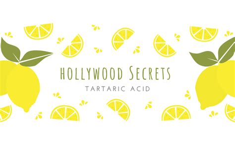 Hollywood Secrets 100% Pure Tartaric Acid 200 Gms : Amazon.in: Grocery ...