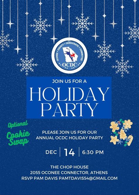 OCDC Holiday Party, The Chop House (Athens, GA), December 14 2023 ...