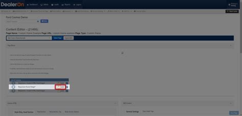 Image result for Iframe Example Dev Settings