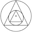 In the given figure find the ratio of sum of inradius and circumradius ...