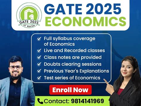 Gate 2025 Economics | Full Syllabus Coverage | Live And Recorded ...