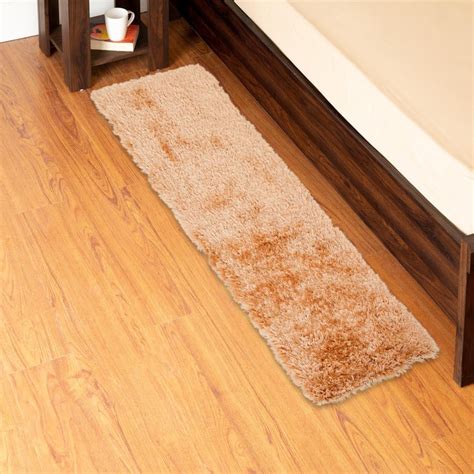 Buy Colour Refresh Tufted Shaggy Bedside Runner - 50x150cm from Home ...