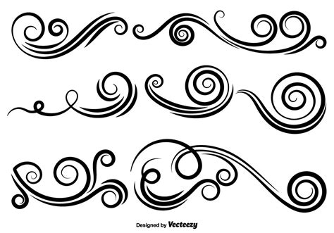 Image result for Swirly Vector