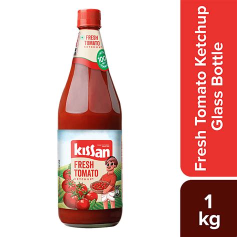 Kissan Fresh Tomato Ketchup, 1 kg Bottle in QuickCart :Anything in Minutes™