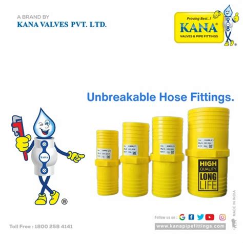 Hose Collars & Connectors - KANA Unbreakable PVC Hose Connector for PVC ...