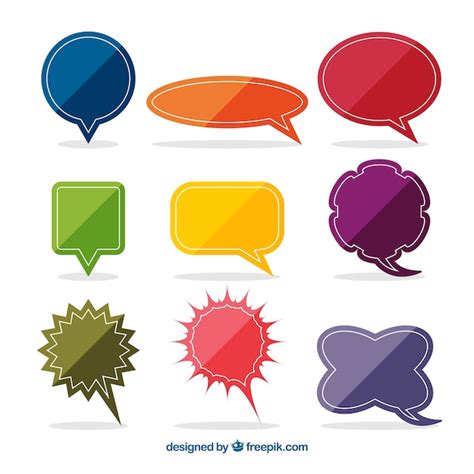 Discours ballon Vectors - Download Free High-Quality Vectors from ...