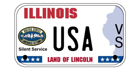 Submarine Veteran License Plates