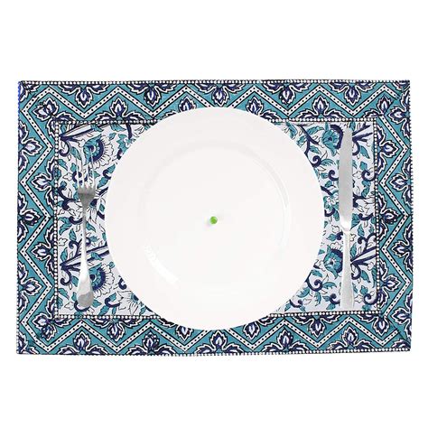 Buy Wrap Your Wish |Decorative Tea Table Mat Cotton Plate Mat Beautiful ...