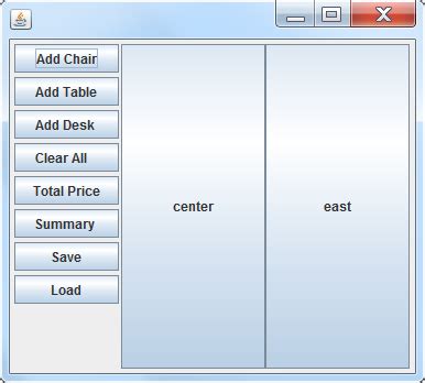 Image result for Java JFrame Layouts