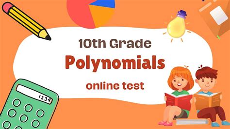 10th Grade || Polynomials || Online Test || JMO || Junior Math Olympiad