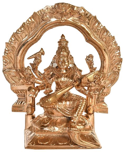 Buy Exotic India Goddess Matangi - One of The Ten Mahavidya - Bronze ...