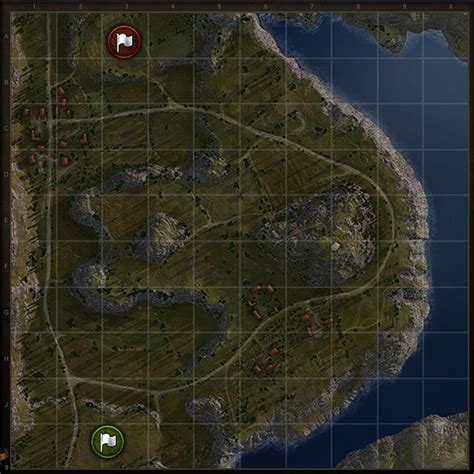 World of Tanks Map - Game Map