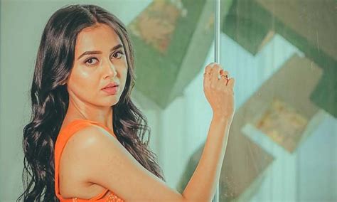 Tejasswi Prakash channelize inner hottie in tempting Orange Corset Dress