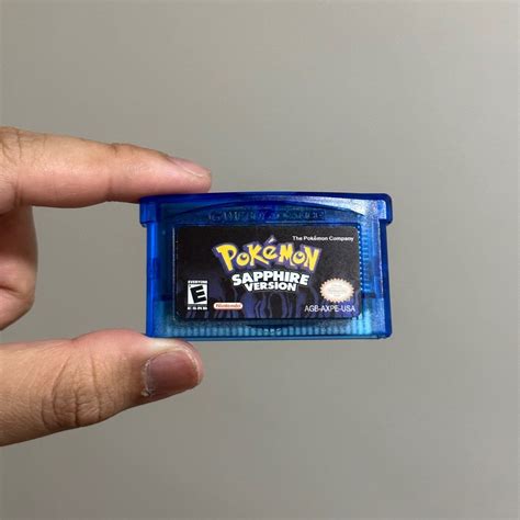 Pokemon Sapphire GBA - Bootleg, Video Gaming, Video Games, Nintendo on ...