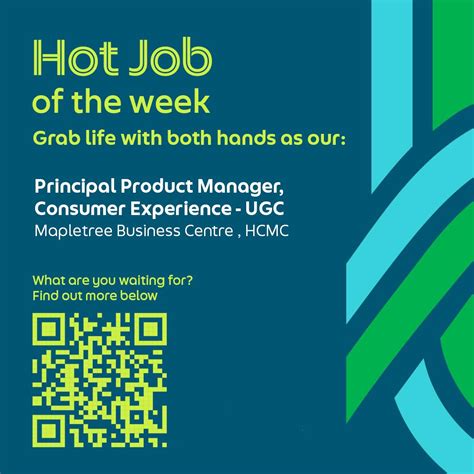 Principal Product Manager role at Grab: hands-on product management and stakeholder management ...