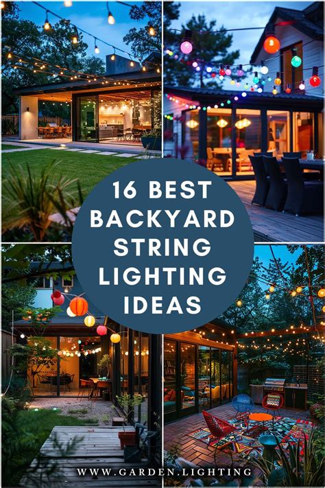 Image result for Yard String Light Kit