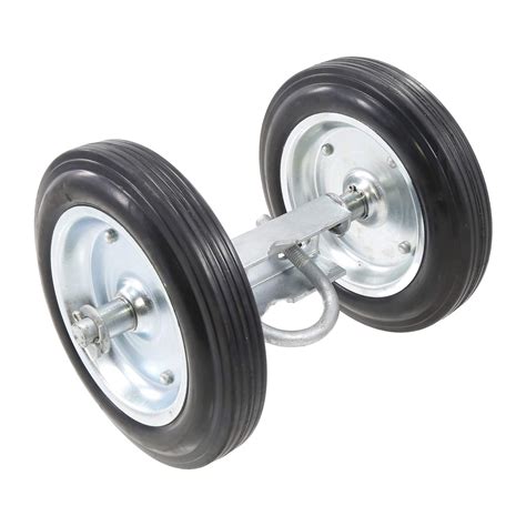 Buy 8 Inch Rolling Gate Carrier Wheels for Chain Link Fence Rolling ...