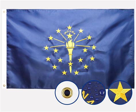 Indiana State Flag