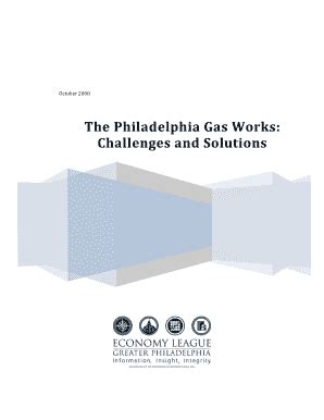Fillable Online The Philadelphia Gas Works: Fax Email Print - pdfFiller