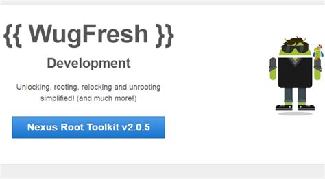 Nexus Root Toolkit si aggiorna alla versione 2.0.5