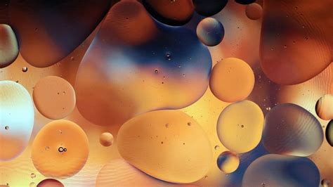 Wallpaper bubbles, shape, water, gradient, abstraction hd, picture, image