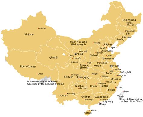 Províncias da China - Provinces of China - qwe.wiki