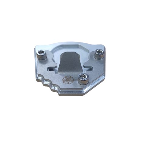Hunter 350 SIDE STAND BASE EXTENSION - SILVER