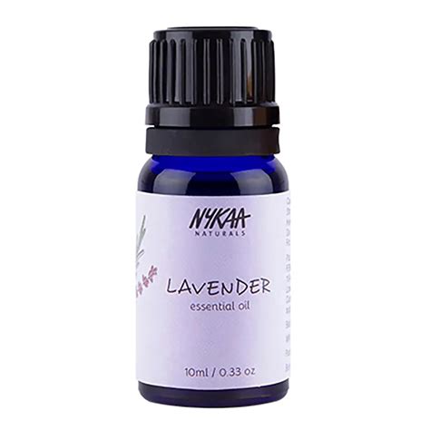 Nykaa Naturals Lavender Essential Oil, 10ml| Cold Pressed Essential Oil ...
