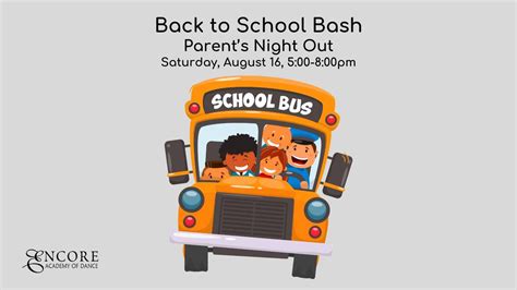 Back to School Bash (Parents Night Out), 3823 Guess Rd, Durham, NC ...