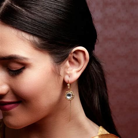 Buy Pure Silver Sui Dhaga Earring for Women – Unniyarcha