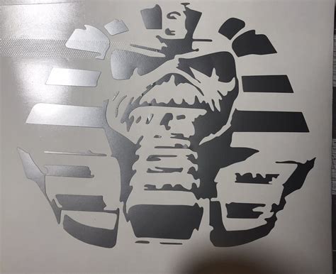 Buy Iron Maiden Powerslave Eddie Decal Sticker at Ubuy India