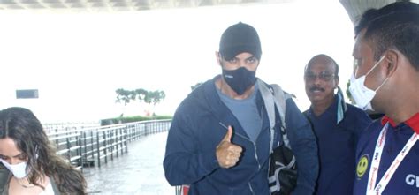 John Abraham Stepped Out With A Gym Bag & In Glow In The Dark Shoes