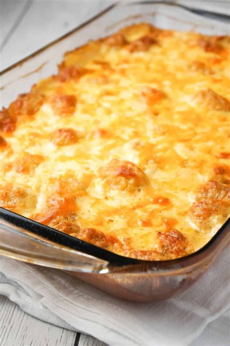 tater tots hot dish
