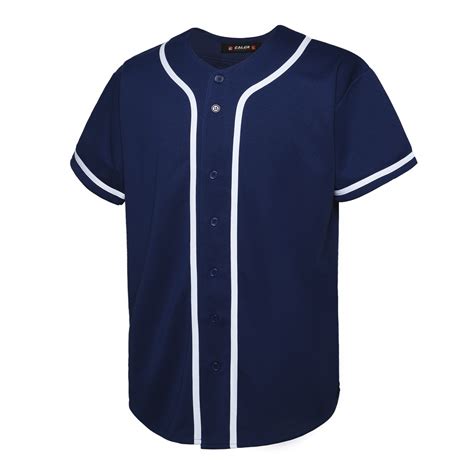 Men's plain baseball jerseys online