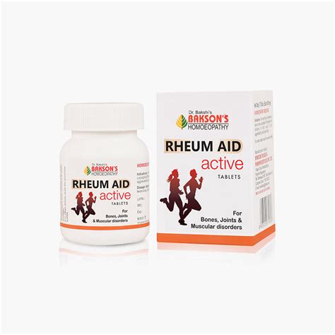 RHEUM AID ACTIVE TABLETS – Buy Bakson
