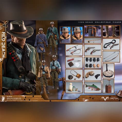 Jual VTS TOYS VM-026 1/6 Red Death Wilderness Rider Arthur Morgan ...
