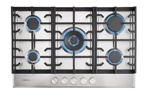 Buy 30 inch Cooktop with 5 Italy Sabaf Burners, Built-in Stove top of ...